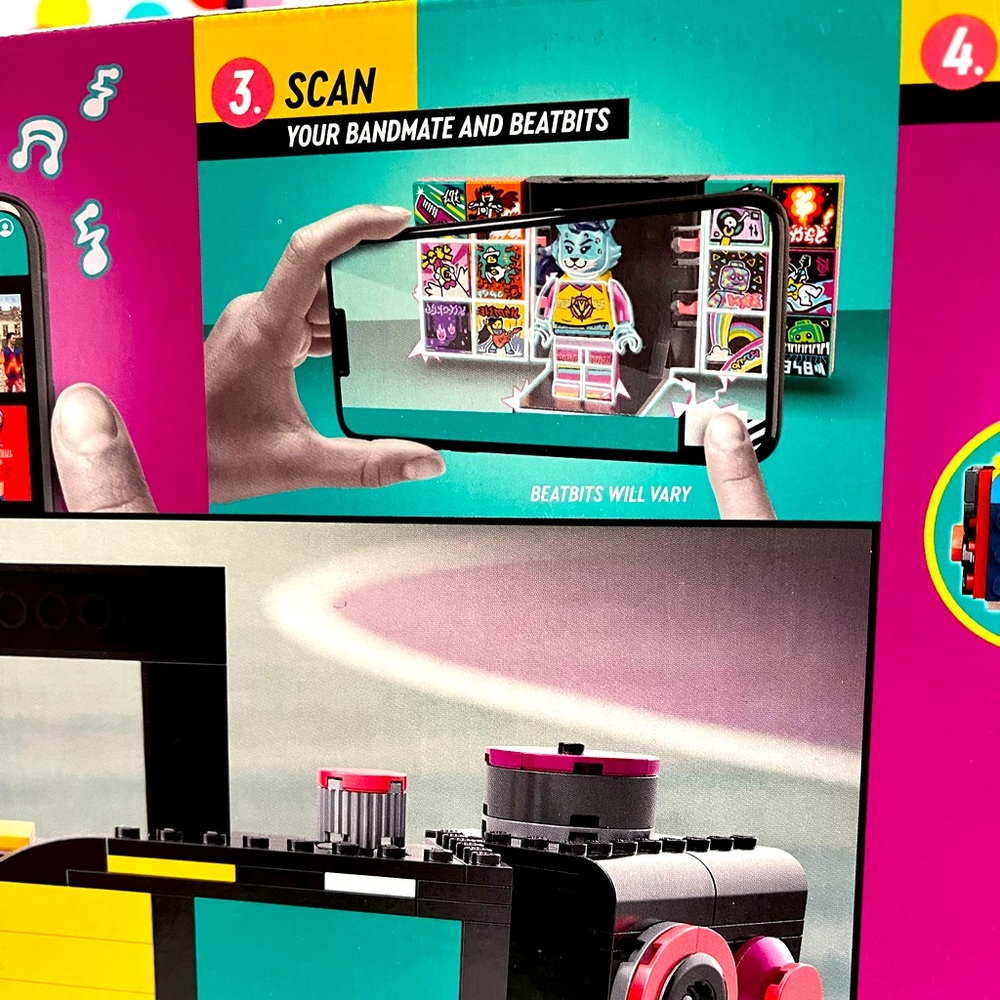 LEGO VIDIYO Music Video Maker - The Boombox 43115 NEW 996 Piece Building Set - Picture 6 of 7